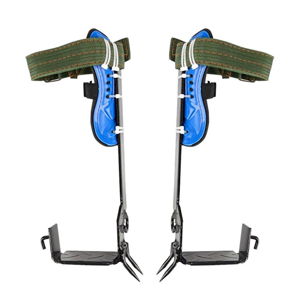 2 Gears Tree Climbing Spike Set Safety Belt Adjustable Lanyard Rope Rescue Belt