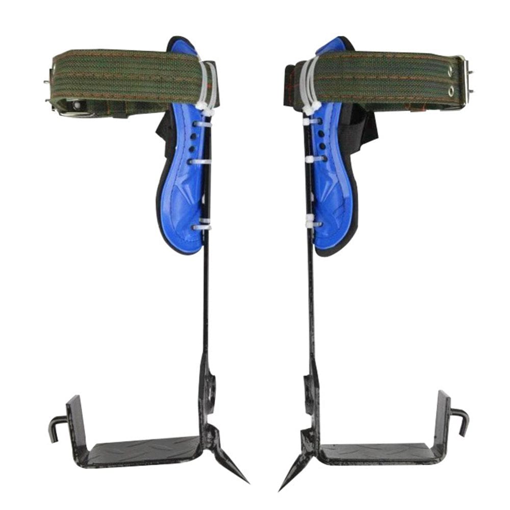 2 Gears Tree Climbing Spike Set Safety Belt Adjustable Lanyard Rope Rescue Belt