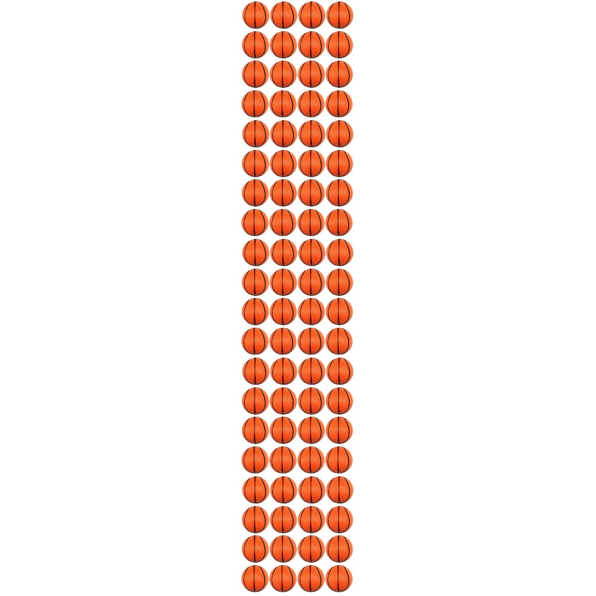 120 Pcs Toys Mini Ball Ornament Wear-resistant Kids Basketball Kids Supply Mini Basketball Toy Mini Pu Child