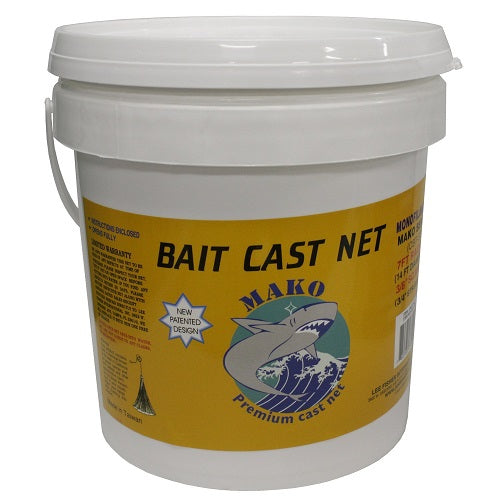 4 Feet .375 Inch CBT-S4 Lee Fisher Mono Cast Net