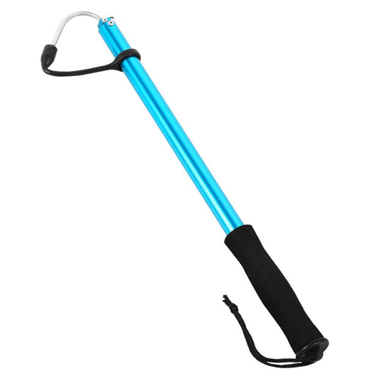 116Cm Telescopic Retractable Fish Gaff Ice Sea Fishing Spear Hook Gripper