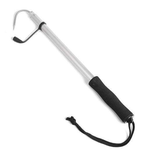 120Cm Telescopic Stainless Steel Ice Fishing Gaff Outdoor Sea Fishing Spear Hook Tackle Tool