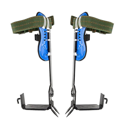 2 Gears Tree Climbing Spike Set Safety Belt Adjustable Lanyard Rope Rescue Belt
