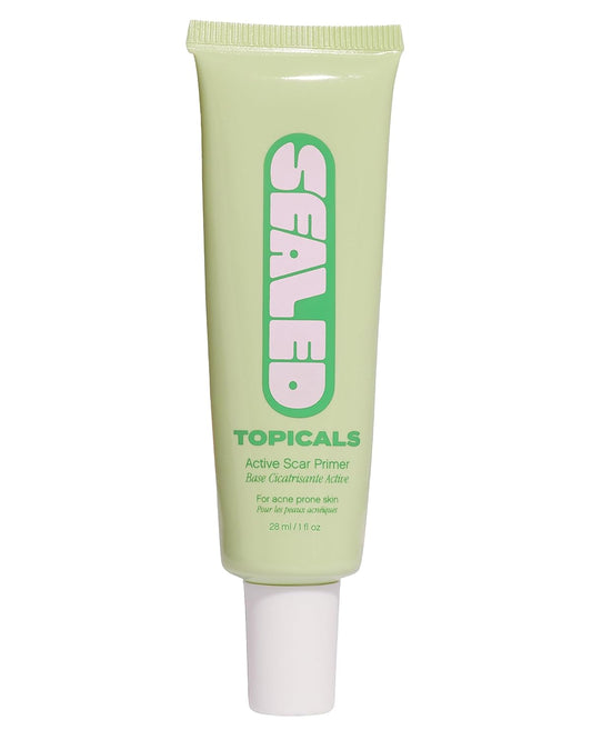 Topicals Sealed Active Scar Filling Primer for Acne Prone Skin - Good for Blemishes, Pores, Acne & Dryness - Contains Retinol and Salicylic Acid - 1 Oz