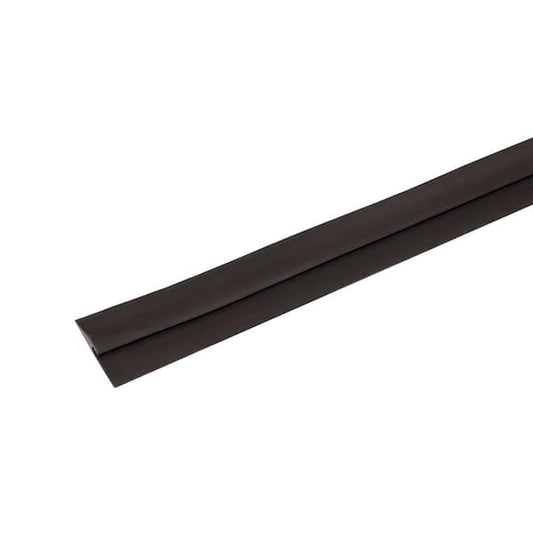 Transition Strip Flooring Rubber Black 2 1/4 in. x 9 ft. Commercial Residential