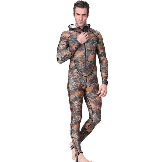 〖Toto〗Wetsuits Surfing New Men Camouflage Camo Wetsuit for Scuba Free Diving Spear Fishing Swimmin