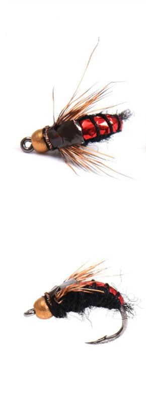 Trout Fishing Artificial Flies-40 Piece Box of Tackle in Bubble Wrap